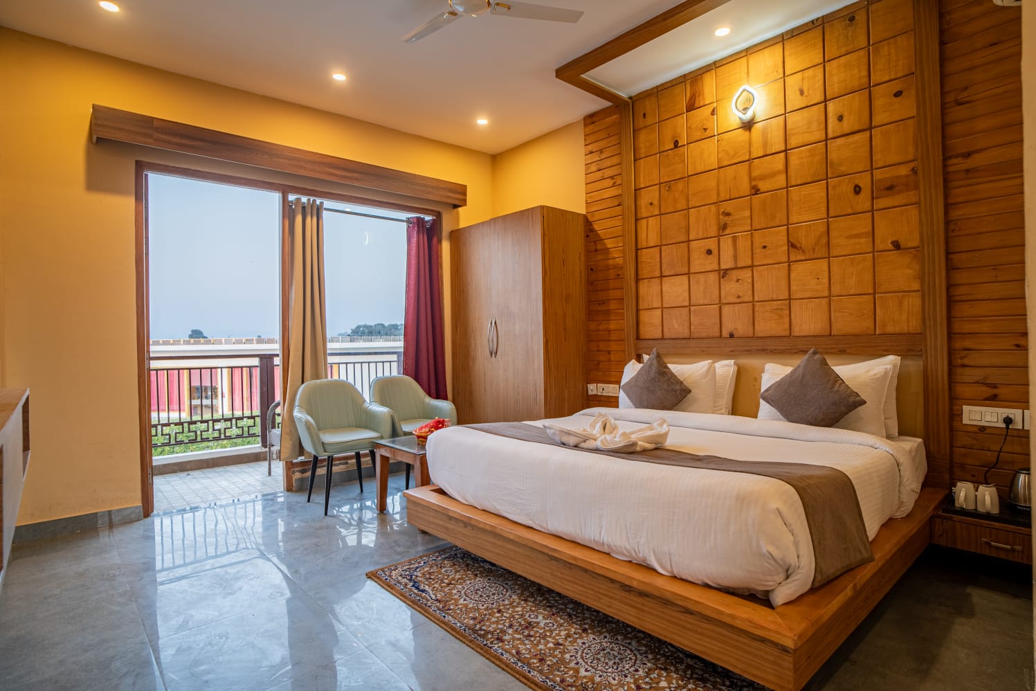 Luxury cottage at Corbett Nishk Resort